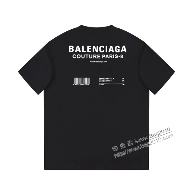 Balenciaga專櫃巴黎世家2023SS新款印花T恤 男女同款 tzy2983